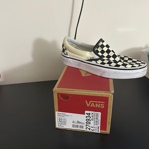 Classic Slip On Checkered Vans